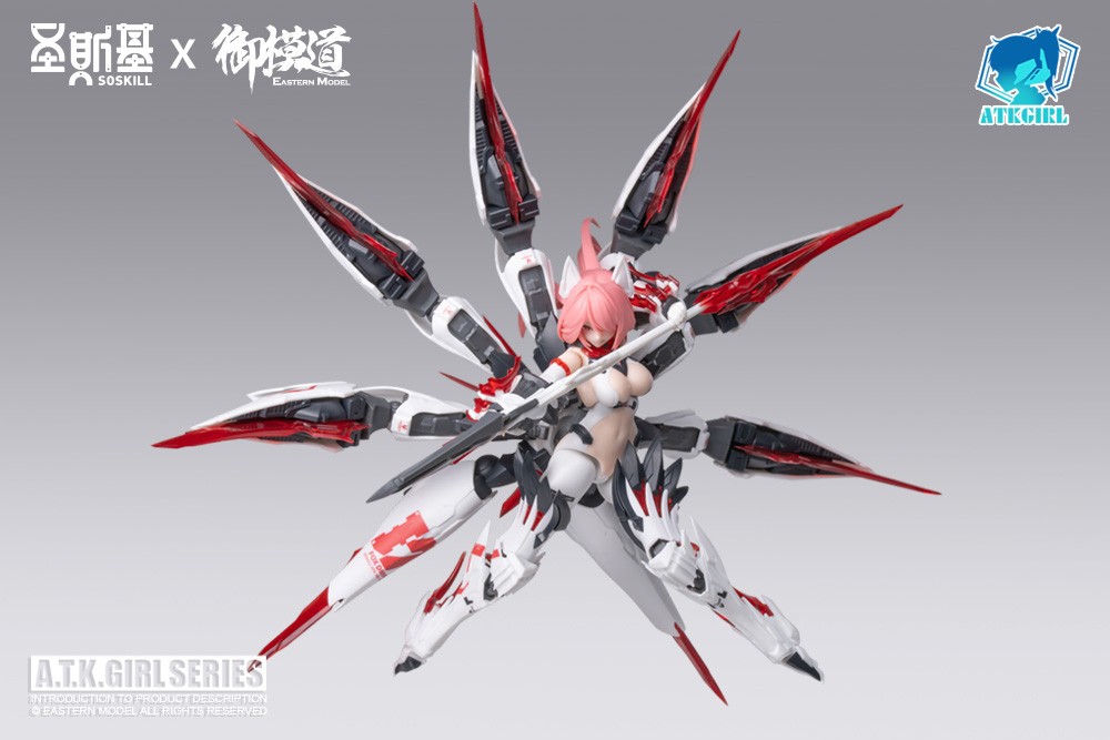 Eastern Model [Bonus Included] SOSKILL x Eastern Model A.T.K.Girl Endless Night Series Nine-Tailed Fox Daji Deluxe Edition (Plastic Model) 图片 4