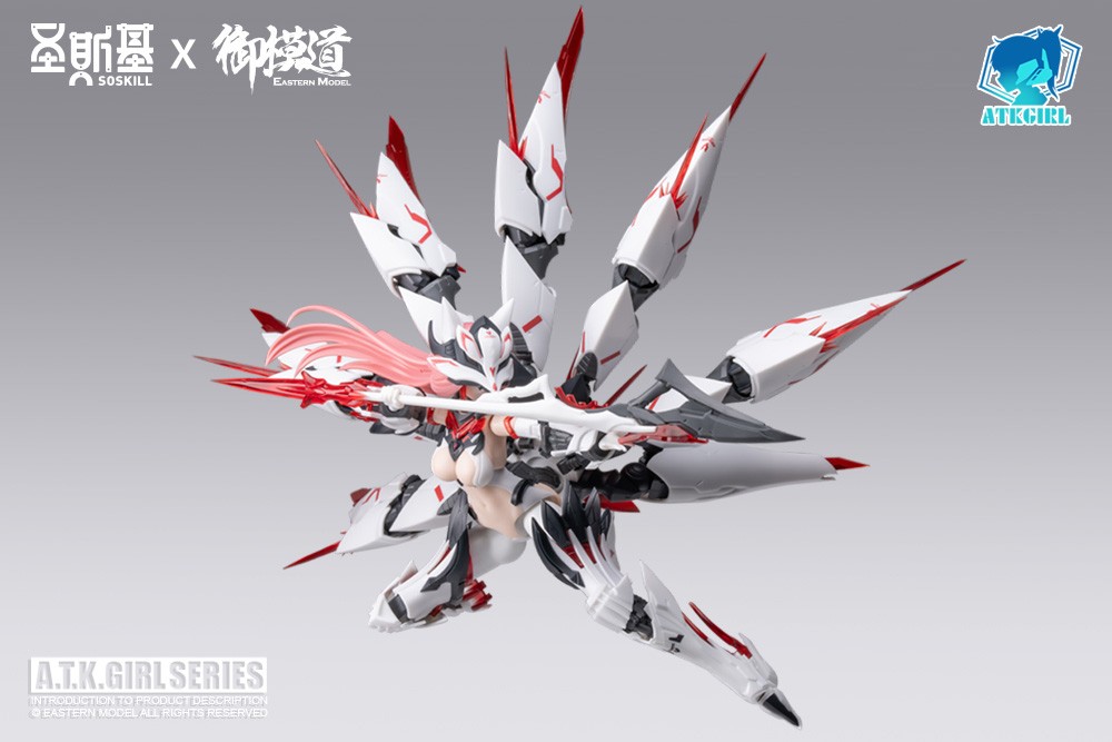 Eastern Model [Bonus Included] SOSKILL x Eastern Model A.T.K.Girl Endless Night Series Nine-Tailed Fox Daji Deluxe Edition (Plastic Model) 图片 8