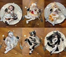 Inedible Doll Meow Meow Meow Dimension 1/8 BJD Blind BOX (Single Item) (Fashion Doll) รูปภาพ 1