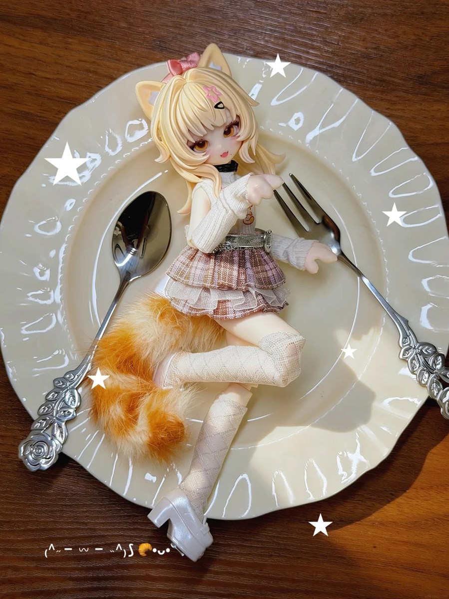 Inedible Doll Meow Meow Meow Dimension 1/8 BJD Blind BOX (Single Item) (Fashion Doll) รูปภาพ 3