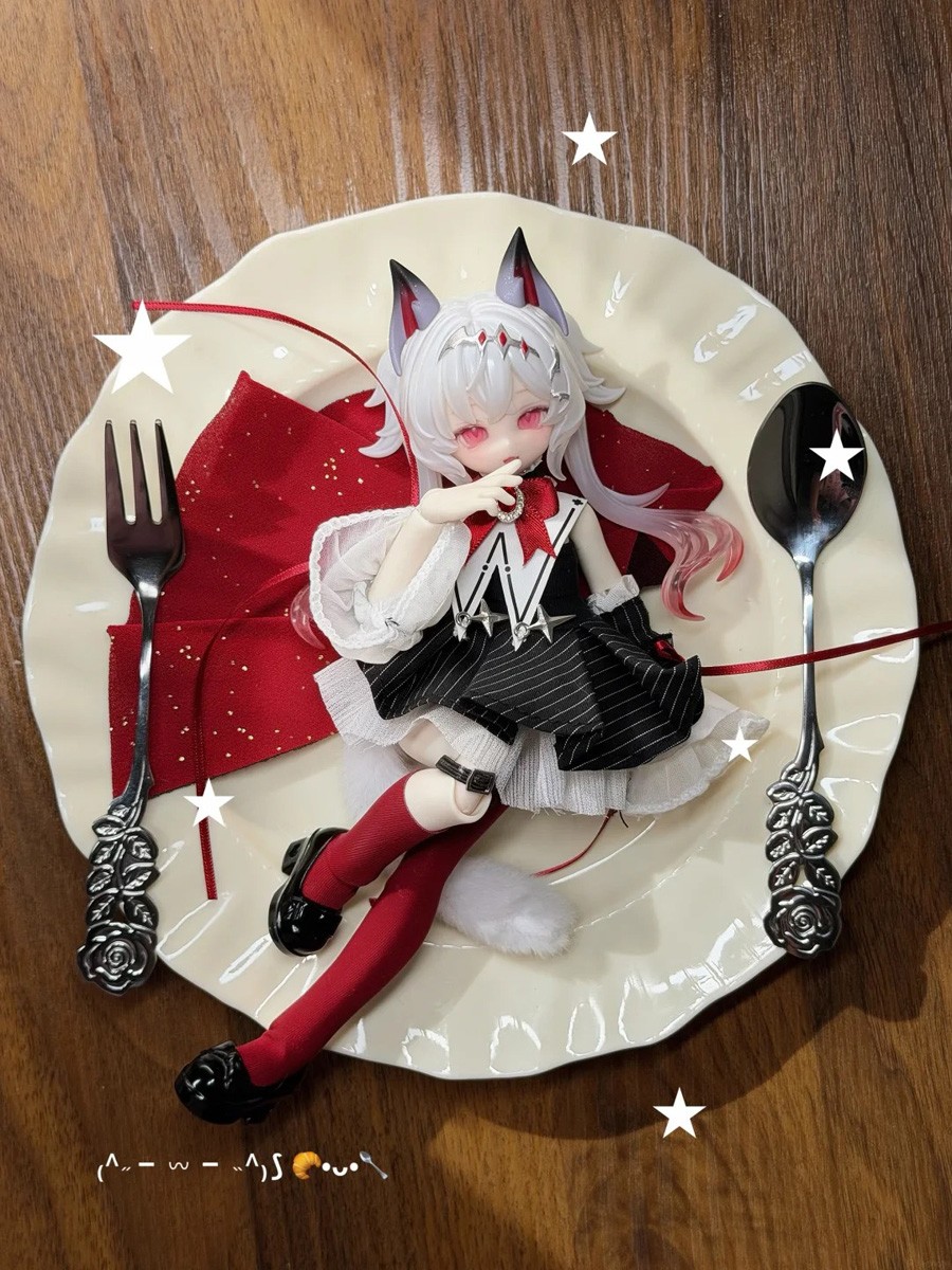 Inedible Doll Meow Meow Meow Dimension 1/8 BJD Blind BOX (Single Item) (Fashion Doll) รูปภาพ 5