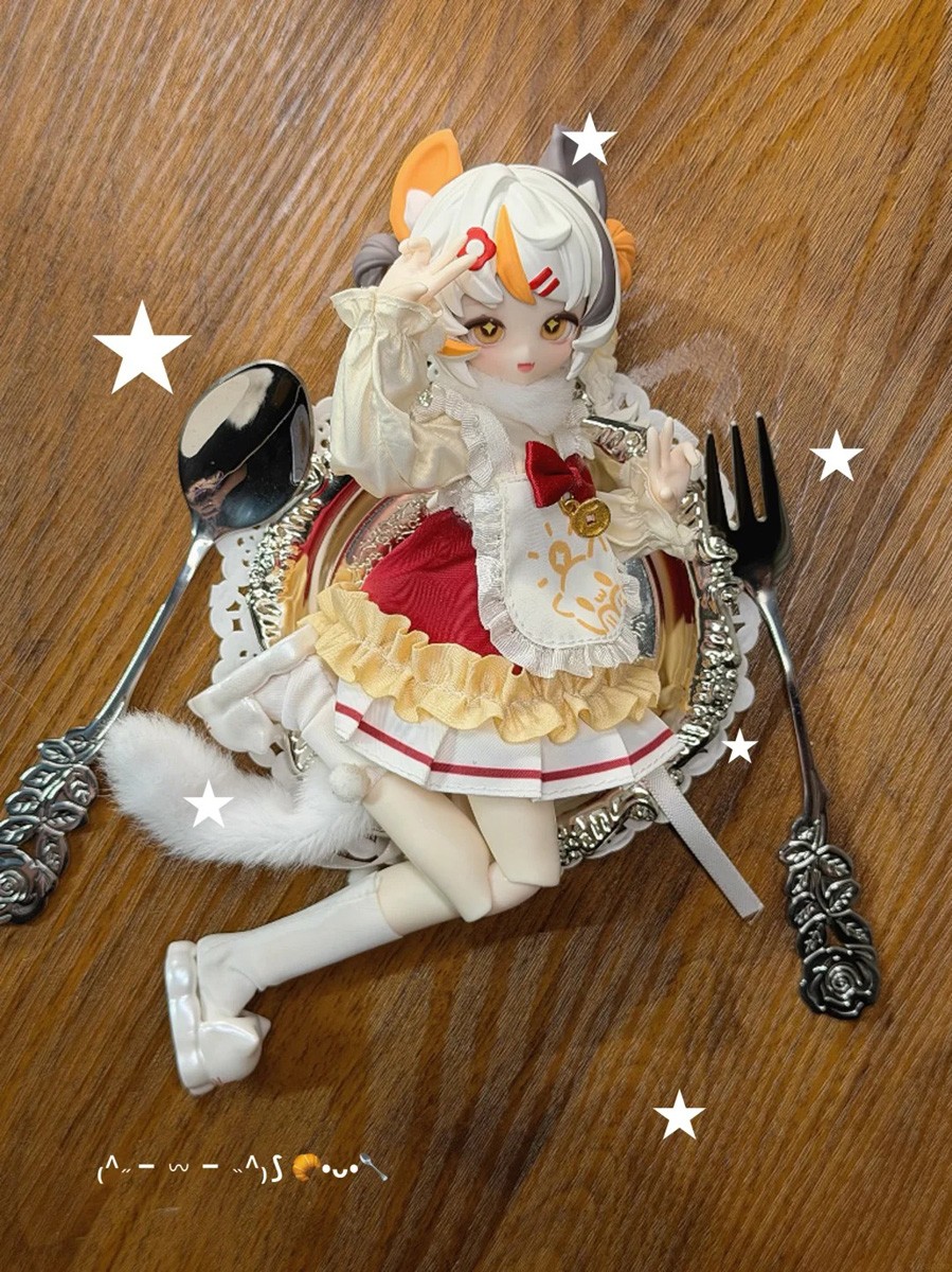 Inedible Doll Meow Meow Meow Dimension 1/8 BJD Blind BOX (Single Item) (Fashion Doll) รูปภาพ 8