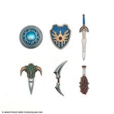 Square Enix Dragon Quest Weapons Collection Vol.1 (Set of 6) (Completed)
