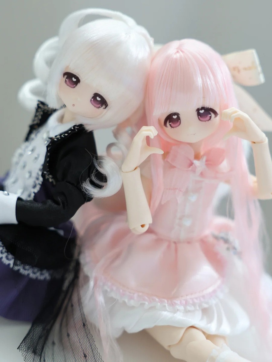 Miralab [Guardians! Xiang Xiang 1000% Series - Flocked Hair Edition] BJD Doll Blind Box (Single Item) (Fashion Doll) Bild 4