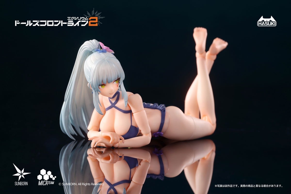 Hasuki pocket art PA013 Girls` Frontline 2: Exilium Klukai: Cerulean Breaker Ver. Deluxe Edition 1/12 Complete Model Action Figure (Figure) Bild 8