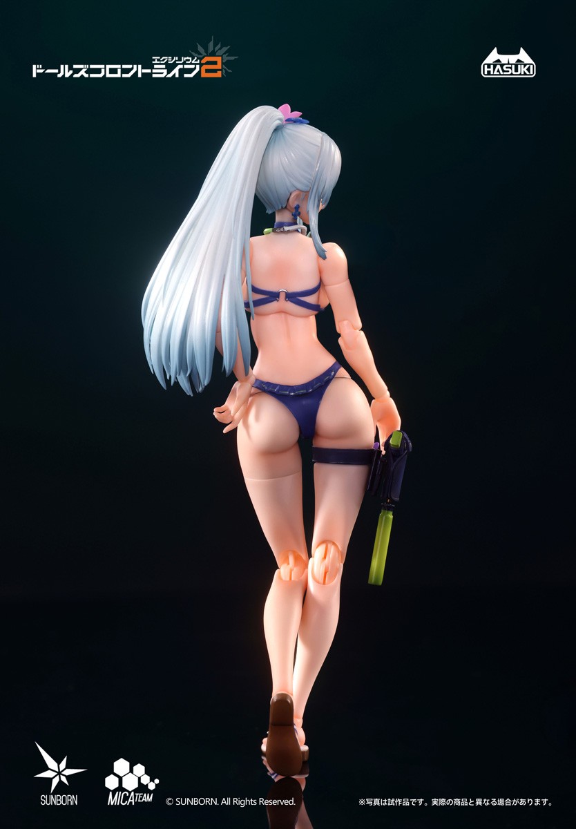 Hasuki pocket art PA013 Girls` Frontline 2: Exilium Klukai: Cerulean Breaker Ver. Standard Edition 1/12 Complete Model Action Figure (Figure) Bild 7