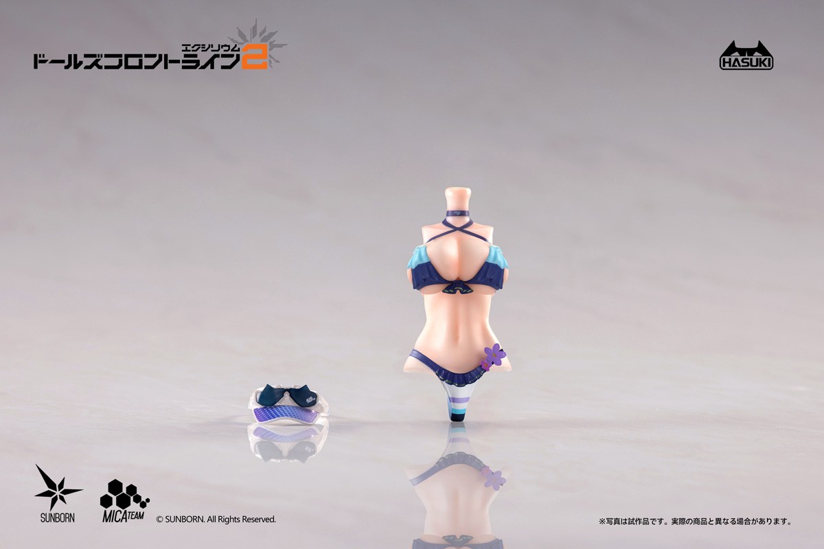 Hasuki PJ-01 Klukai: Cerulean Breaker Ver. Option Swimsuit Set A 1/12 Complete Model Option Part (Figure) Bild 2