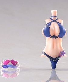 Hasuki PJ-02 Klukai: Cerulean Breaker Ver. Option Swimsuit Set B 1/12 Complete Model Option Part (Figure)