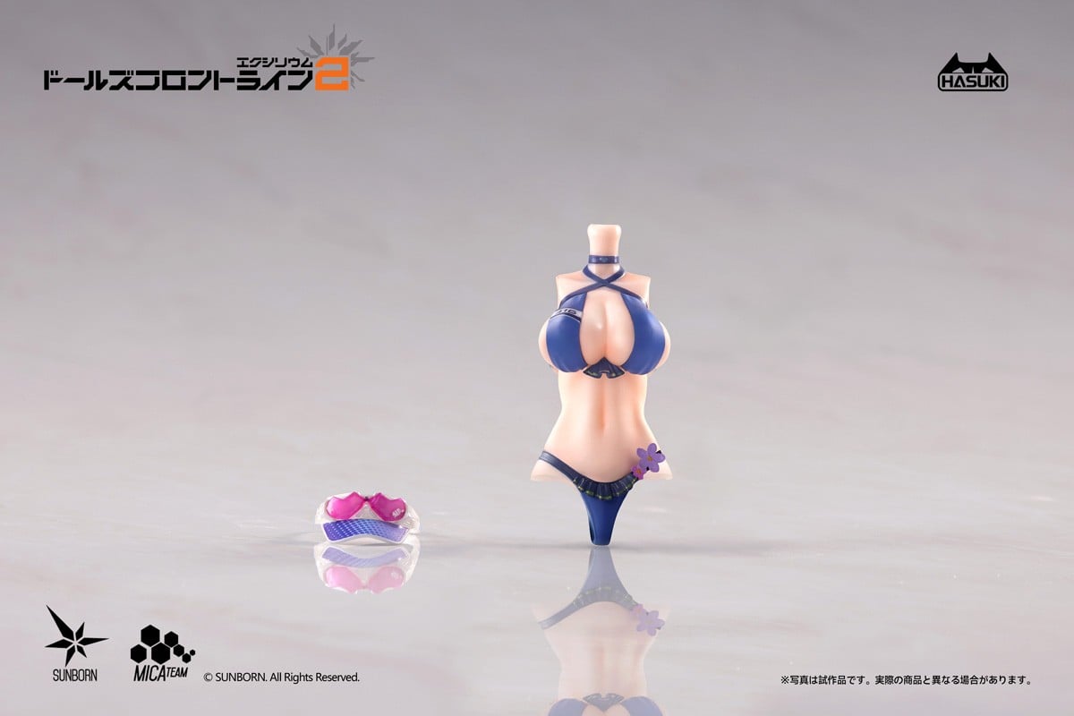 Hasuki PJ-02 클루카이: 세룰리언 브레이커 Ver. 옵션 수영복 세트 B 1/12 완성품 옵션 파츠 이미지 2