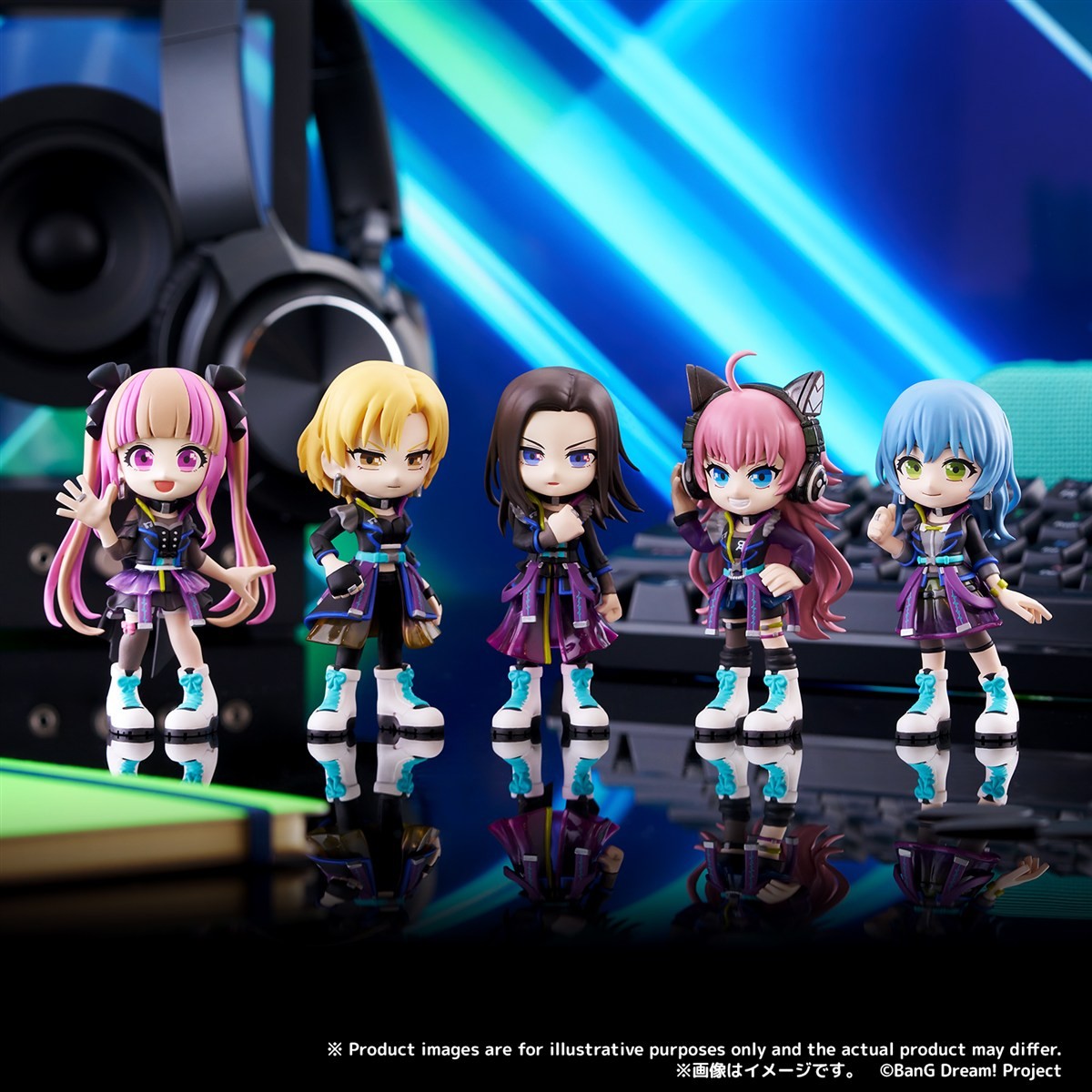 Bushiroad Creative PalVerse Bang Dream! RAISE A SUILEN (Set of 6) (Figure) gambar 8