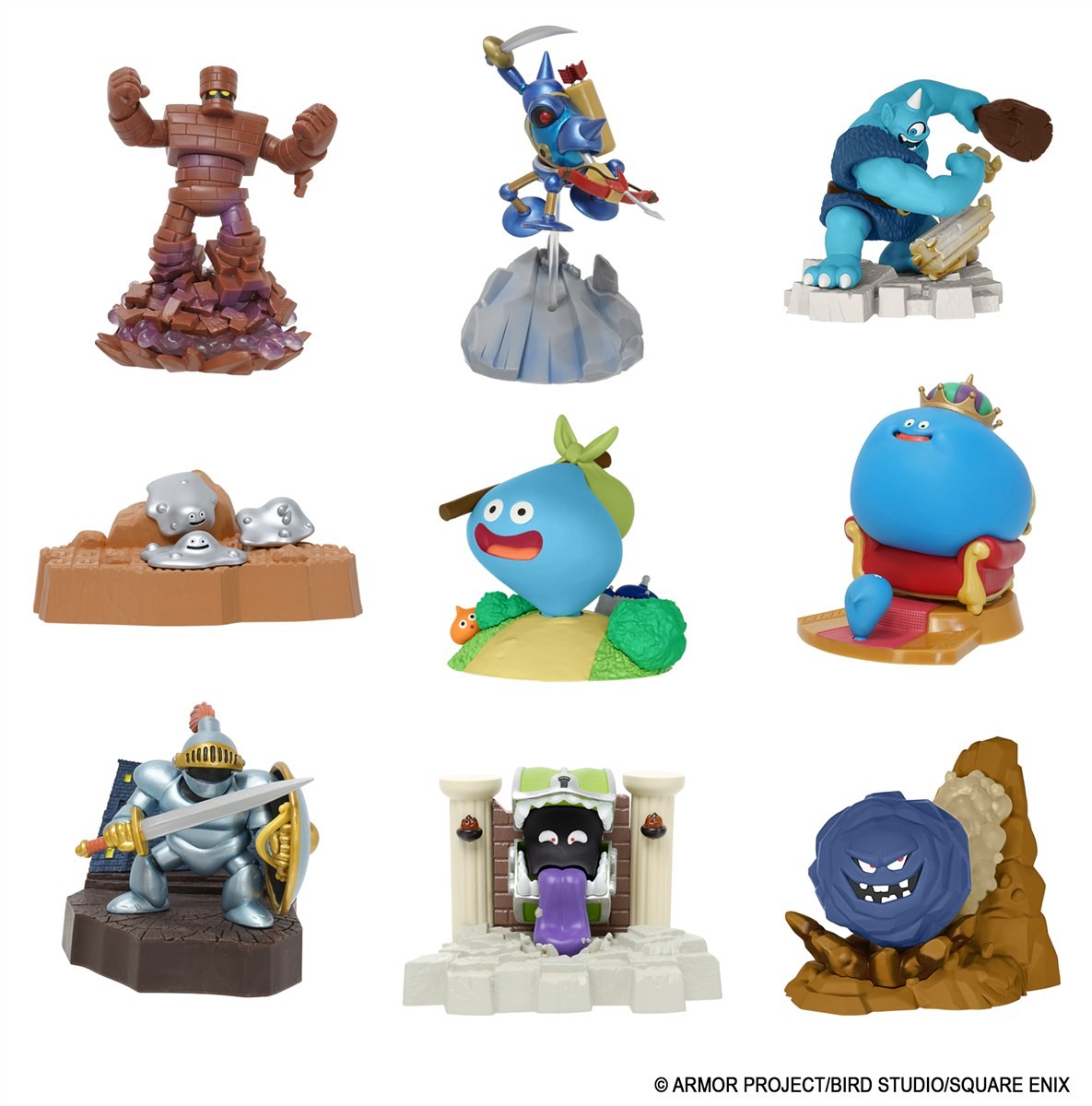 Square Enix Dragon Quest Monster Visual Dictionary Figure -Assembly Special- (Set of 9) (Completed) hình ảnh 2