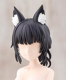 Kotobukiya Sousai Shojo Teien Arranged Wigs Animal Ears Messy Bun [Fox] (Plastic model)