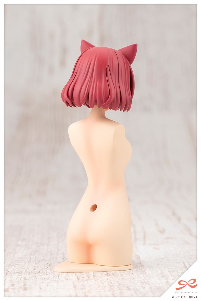 Kotobukiya 創彩少女庭園 アレンジウィッグ アニマル耳ボブ【ねこ】 プラモデル 画像 3
