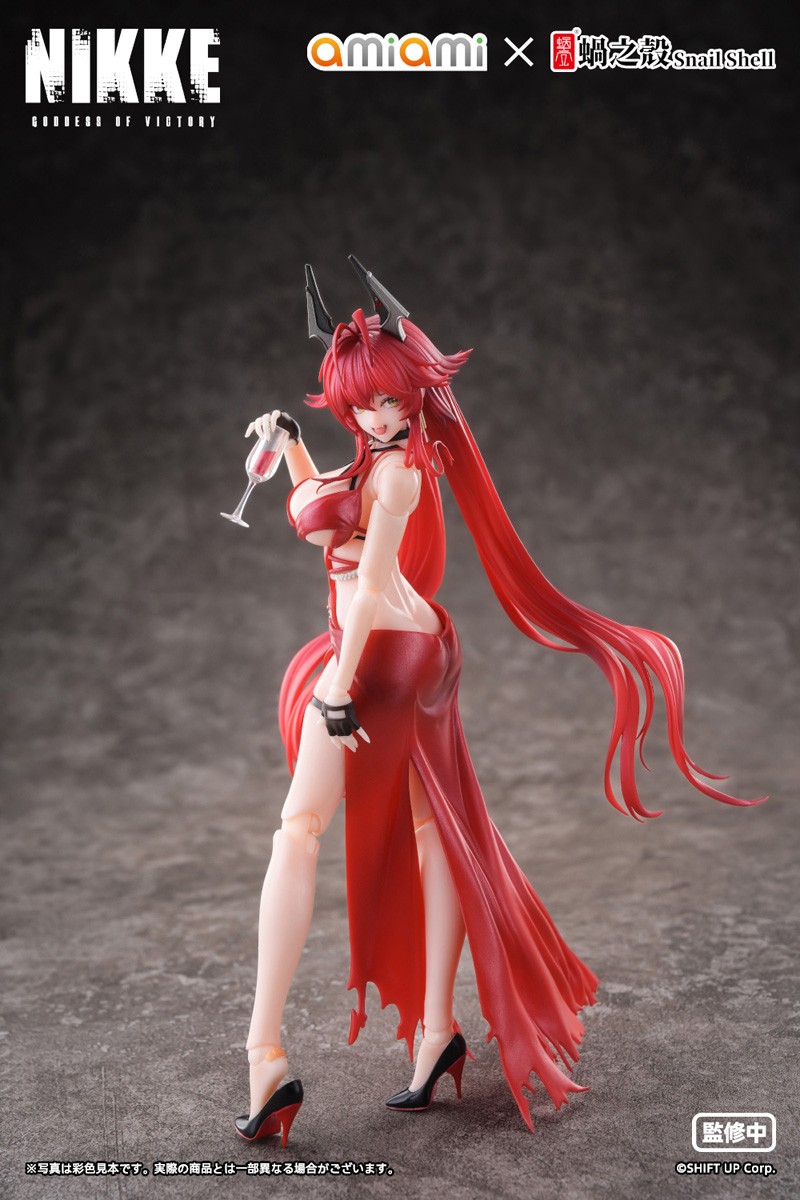Goddess of Victory: Nikke Red Hood: Nonsense Red ฟิกเกอร์แอคชั่นสเกล 1/12 พร้อมพ่นสี รูปภาพ 4