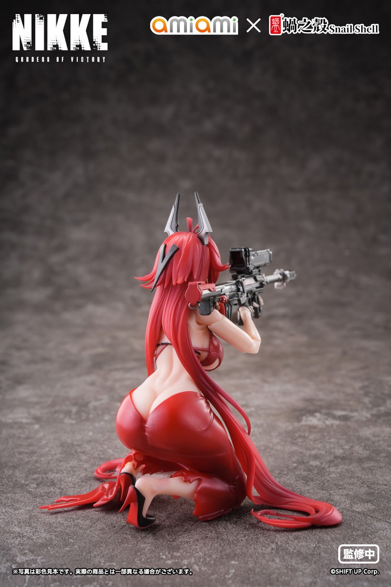 Goddess of Victory: Nikke Red Hood: Nonsense Red ฟิกเกอร์แอคชั่นสเกล 1/12 พร้อมพ่นสี รูปภาพ 6