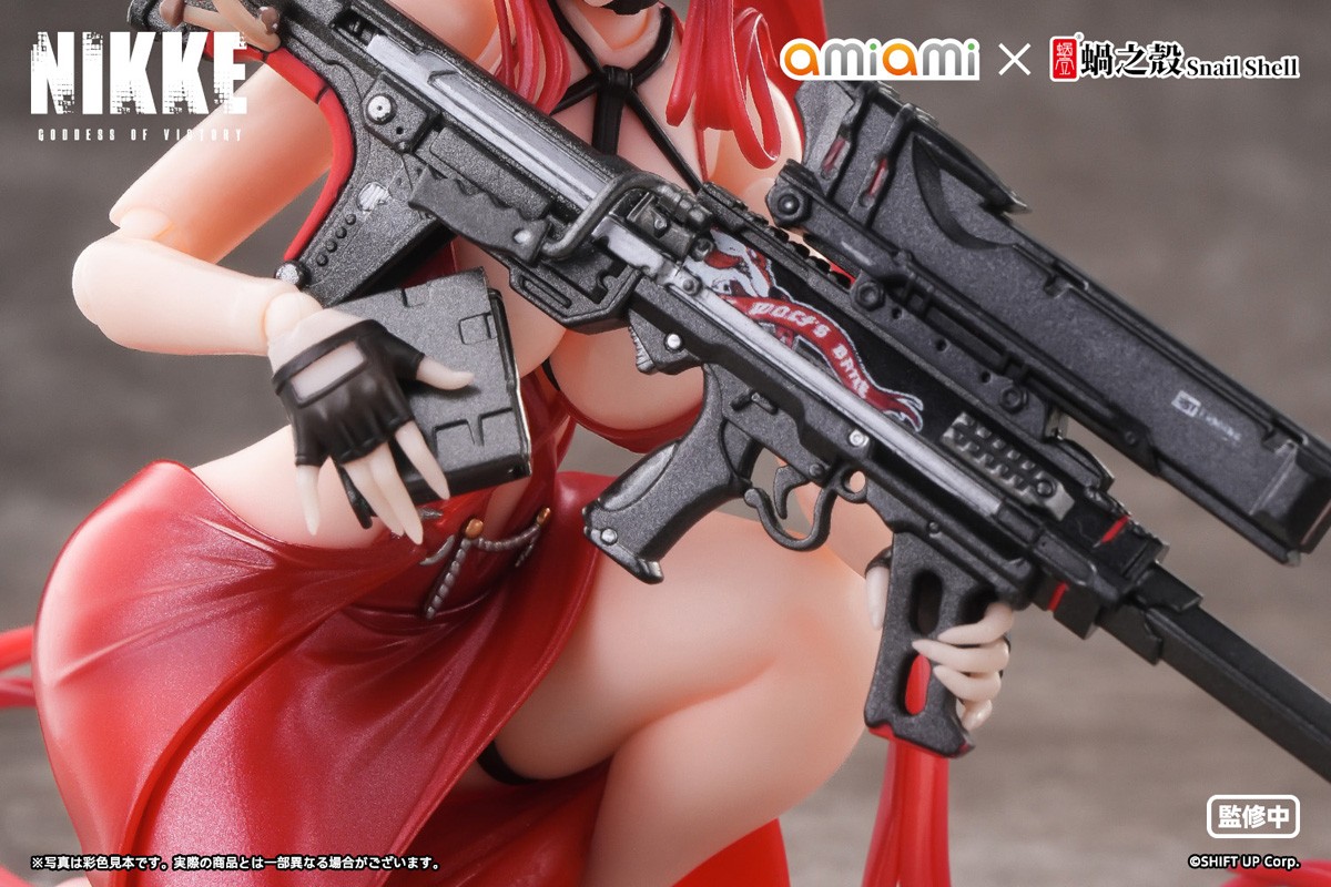 Goddess of Victory: Nikke Red Hood: Nonsense Red ฟิกเกอร์แอคชั่นสเกล 1/12 พร้อมพ่นสี รูปภาพ 7