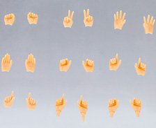 Kotobukiya MEGAMI DEVICE M.S.G 09 HAND SET SKIN COLOR D (Plastic model)