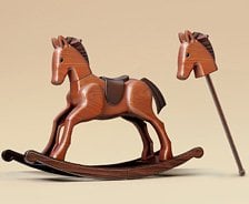DIG Pripra Figure no Asobi Wooden Horse no Kokoroe Antique (Plastic model)