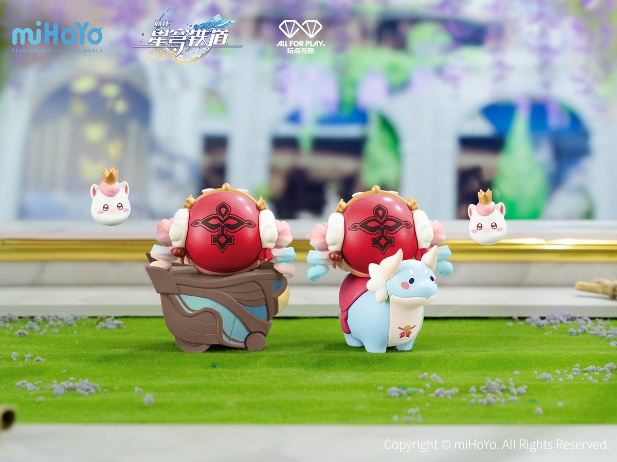 ALL FOR PLAY 붕괴: 스타레일 암포레우스의 영웅 서사 시리즈 슈퍼 스태킹 피규어 (14개 세트) (피규어) 이미지 4