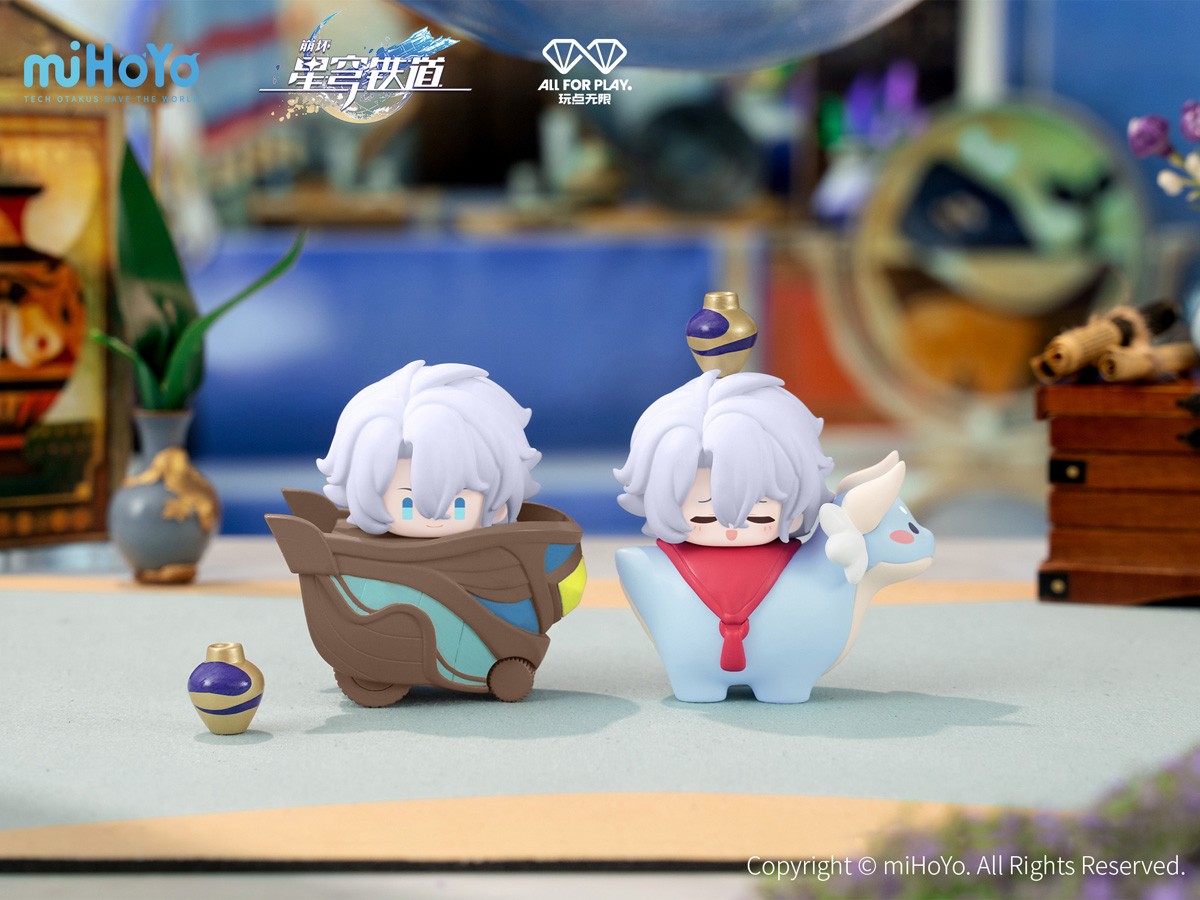 ALL FOR PLAY 붕괴: 스타레일 암포레우스의 영웅 서사 시리즈 슈퍼 스태킹 피규어 (14개 세트) (피규어) 이미지 7