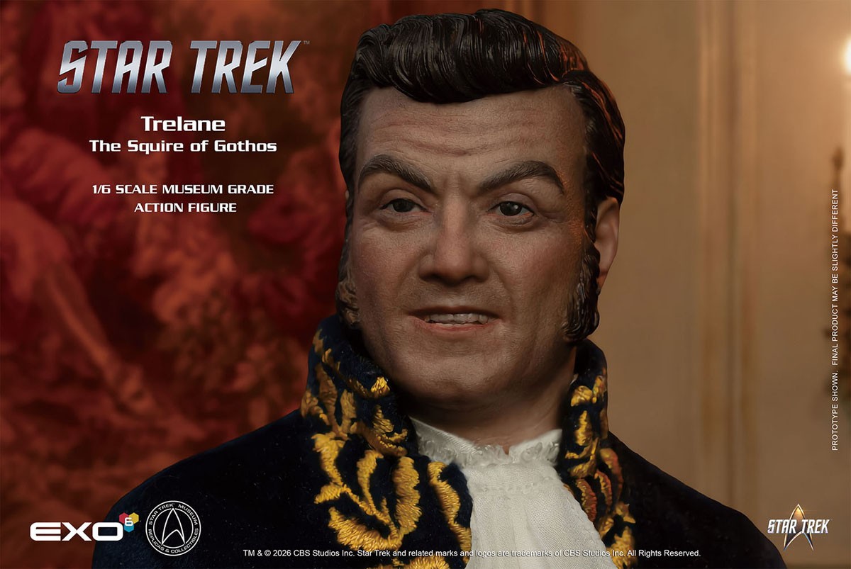 EXO-6 ฟิกเกอร์แอคชั่นแบบเหมือนจริง Star Trek Trelane The Squire of Gothos (สินค้าสำเร็จรูป) รูปภาพ 5