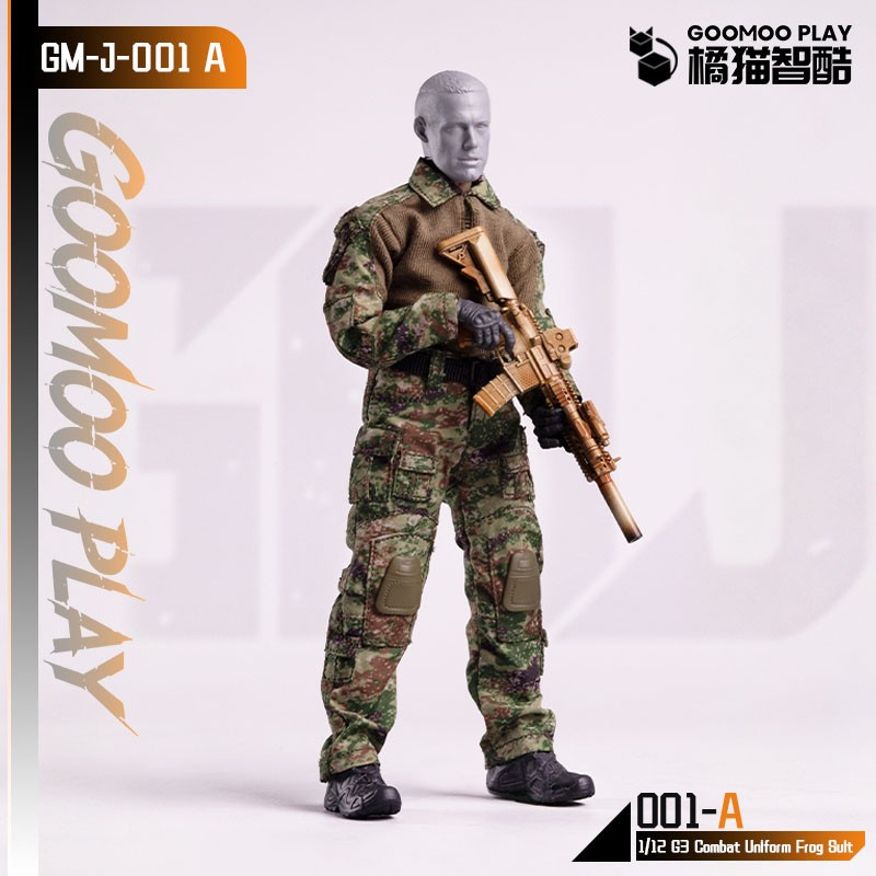 GOOMOO G3 Combat Wear: Outfit für 1/12 Scale Action Figure GM-J-001-A (Fashion Doll) Bild 3