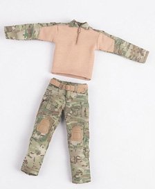 GOOMOO G3 Combat Wear: Outfit for 1/12 Scale Action Figure GM-J-001-B (Fashion Doll)