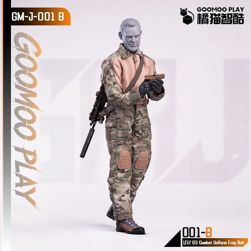 GOOMOO G3 Combat Wear: Outfit für 1/12 Scale Action Figure GM-J-001-B Bild 3