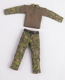 GOOMOO G3 Combat Wear: Outfit for 1/12 Scale Action Figure GM-J-001-C (Fashion Doll)