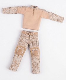 GOOMOO G3 Combat Wear: Outfit for 1/12 Scale Action Figure GM-J-001-D (Fashion Doll)