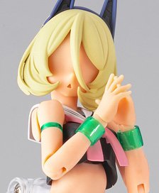 Kotobukiya MEGAMI DEVICE M.S.G 10 FACE SET PUNI MOFU 01 SKIN COLOR D (Plastic model)