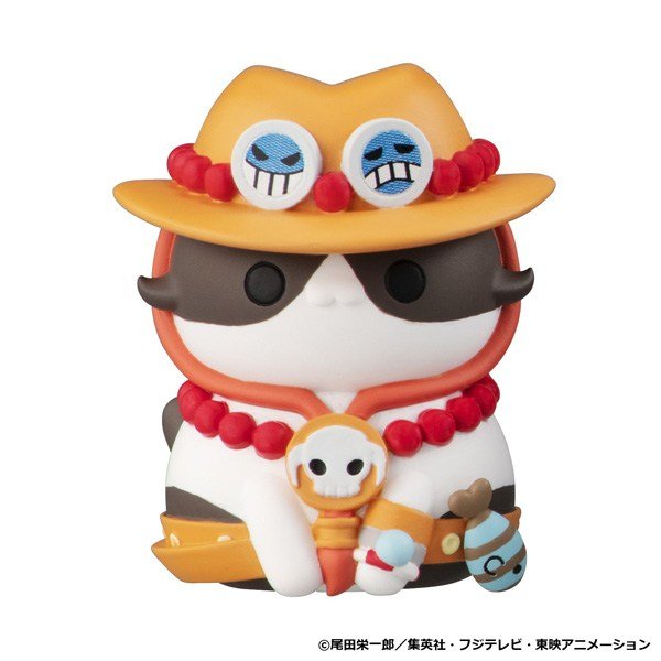 MegaHouse Mega Cat Project One Piece `Nyan Piece Nyaaan! Kaizokuoh ni Ore wa Narunyan!` (Set of 8) (Figure) image 3