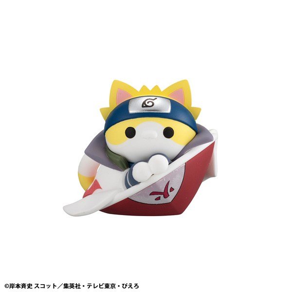 MegaHouse Mega Cat Project Naruto: Shippuden `Nyaruto! Master and Disciple, Bonds Ver.` (Set of 8) (Figure) 圖片 7