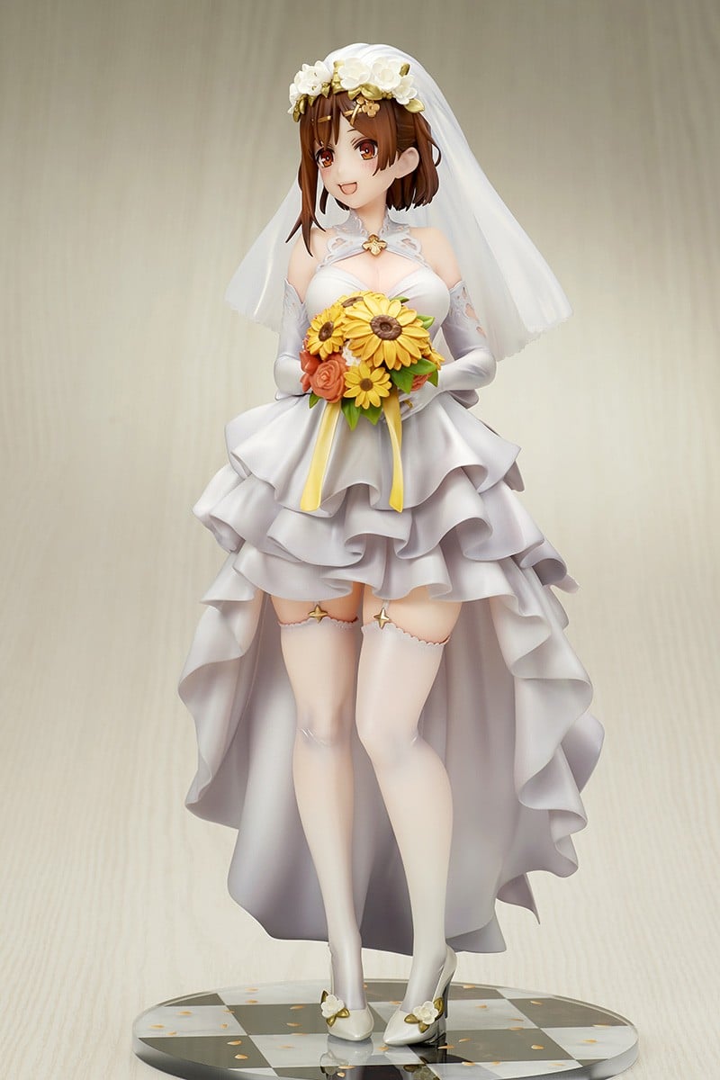 Ques Q Atelier Ryza 3: Alchemist of the End &amp; Secret Key Ryza (Reisalin Stout) Wedding Style (Figure) gambar 4