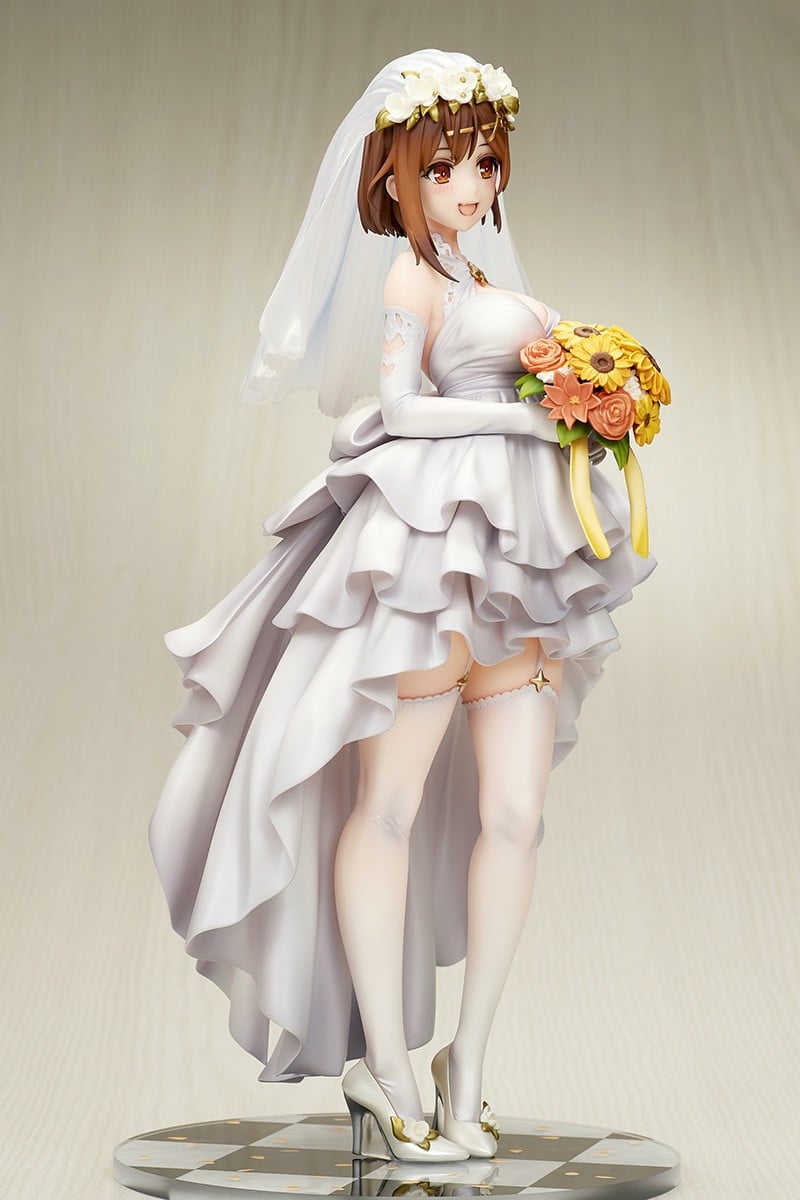 Ques Q Atelier Ryza 3: Alchemist of the End &amp; Secret Key Ryza (Reisalin Stout) Wedding Style (Figure) gambar 5