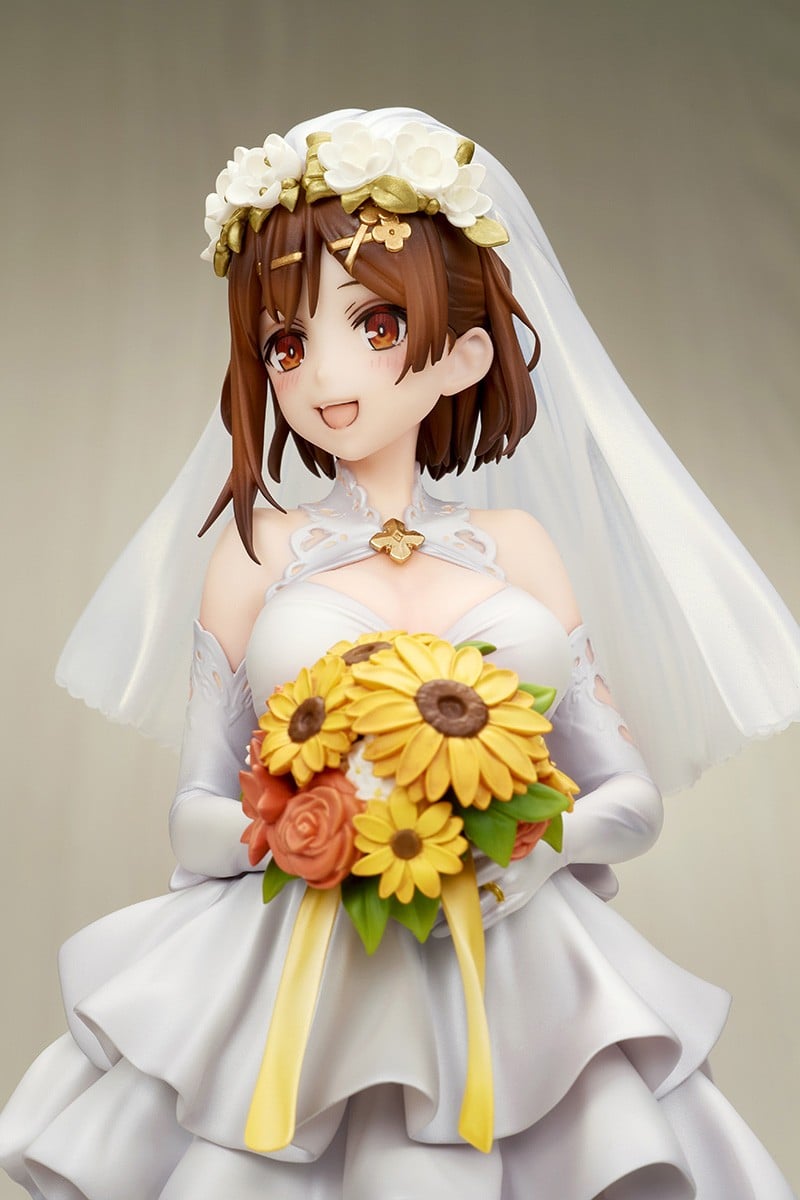Ques Q Atelier Ryza 3: Alchemist of the End &amp; Secret Key Ryza (Reisalin Stout) Wedding Style (Figure) gambar 7