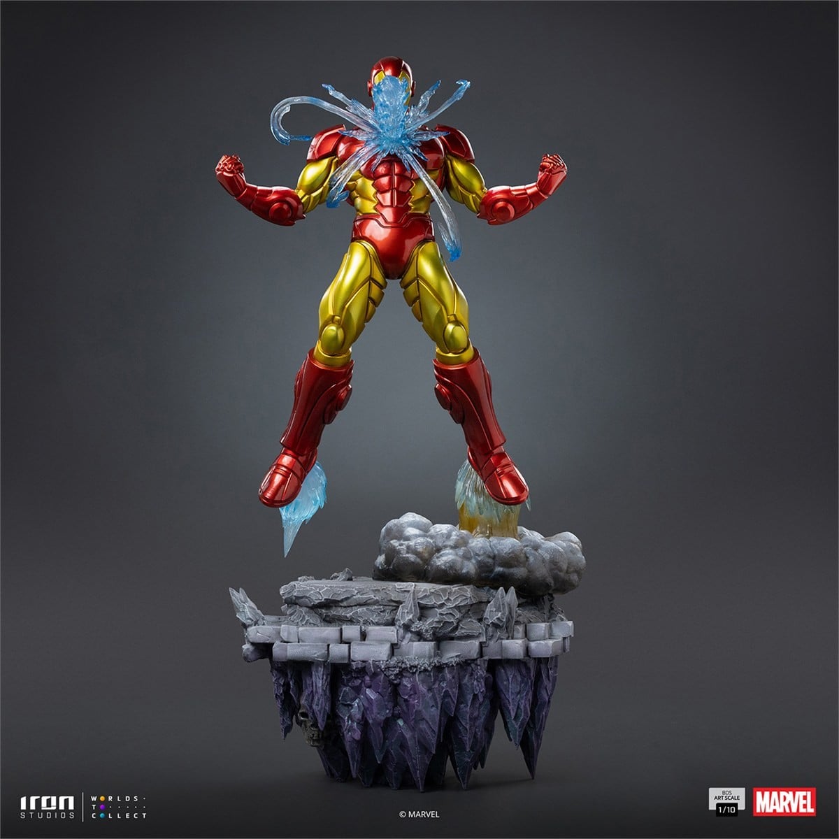 Iron Studios Marvel - Iron Studios 1/10 Scale Statue: Art Scale - Iron Man [Comic] รูปภาพ 5