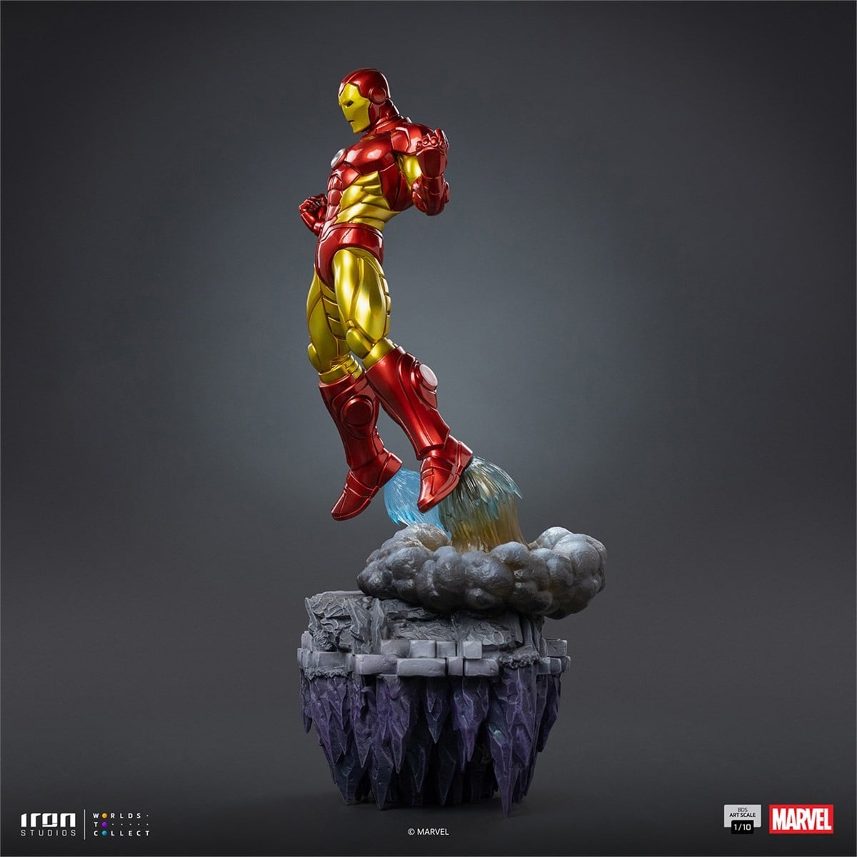 Iron Studios Marvel - Iron Studios 1/10 Scale Statue: Art Scale - Iron Man [Comic] รูปภาพ 6