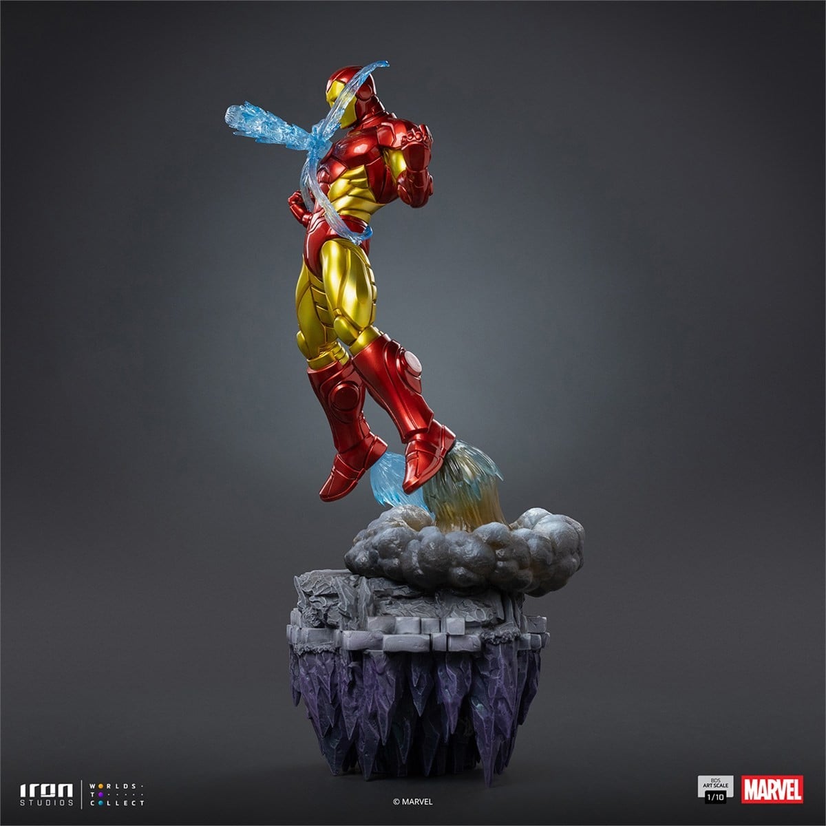 Iron Studios Marvel - Iron Studios 1/10 Scale Statue: Art Scale - Iron Man [Comic] รูปภาพ 7
