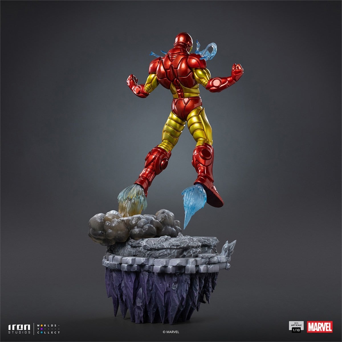 Iron Studios Marvel - Iron Studios 1/10 Scale Statue: Art Scale - Iron Man [Comic] รูปภาพ 8