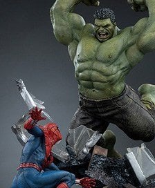 Iron Studios Marvel - Iron Studios 1/10 Scale Statue: Art Scale - Spider-Man vs Hulk [Movie / Spider-Man: Brand New Day] (Completed)