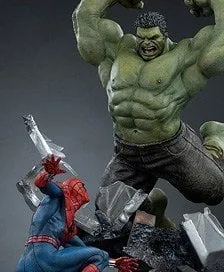 Iron Studios Marvel - Iron Studios 1/10 Scale Statue: Art Scale - Spider-Man vs Hulk [Movie / Spider-Man: Brand New Day] Bild 1