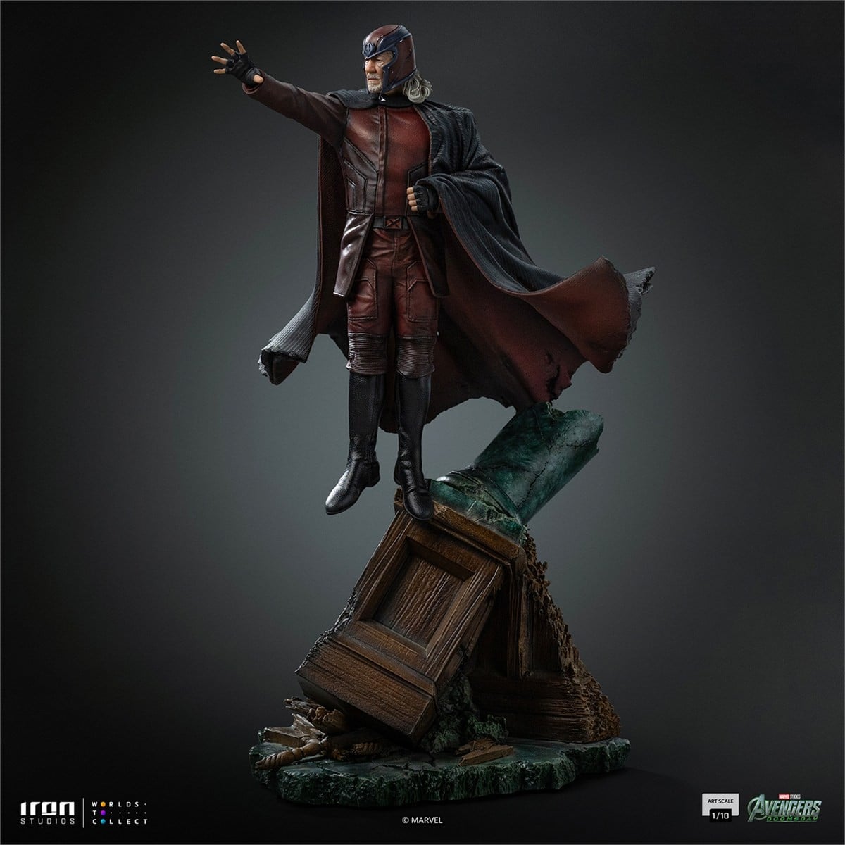 Iron Studios Marvel - Iron Studios 1/10 Scale Statue: Art Scale - Magneto [Movie / Avengers: Doomsday] รูปภาพ 3