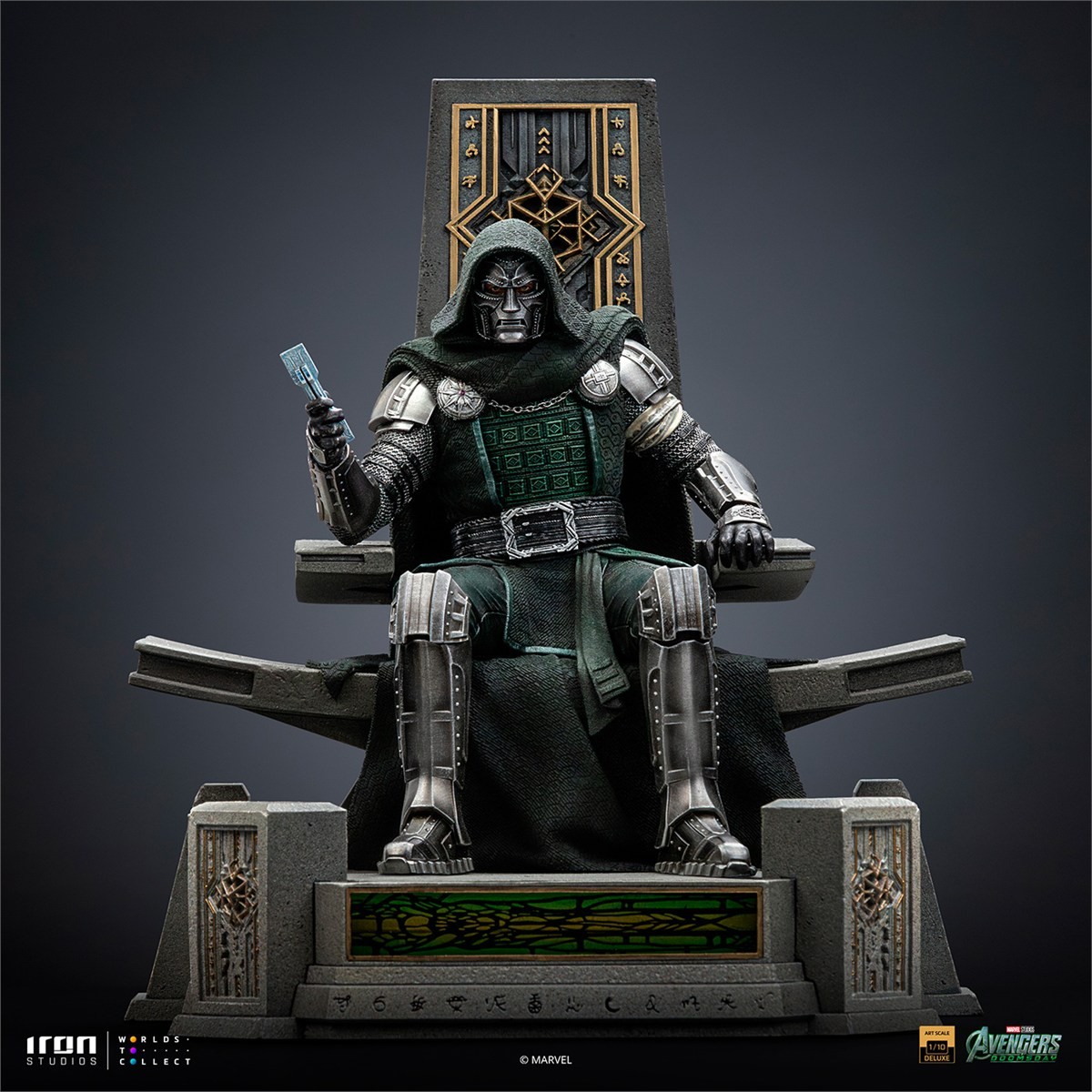 Iron Studios Marvel - Iron Studios 1/10 Scale Statue: Art Scale - Doctor Doom on Throne [Movie / Avengers: Doomsday] รูปภาพ 4