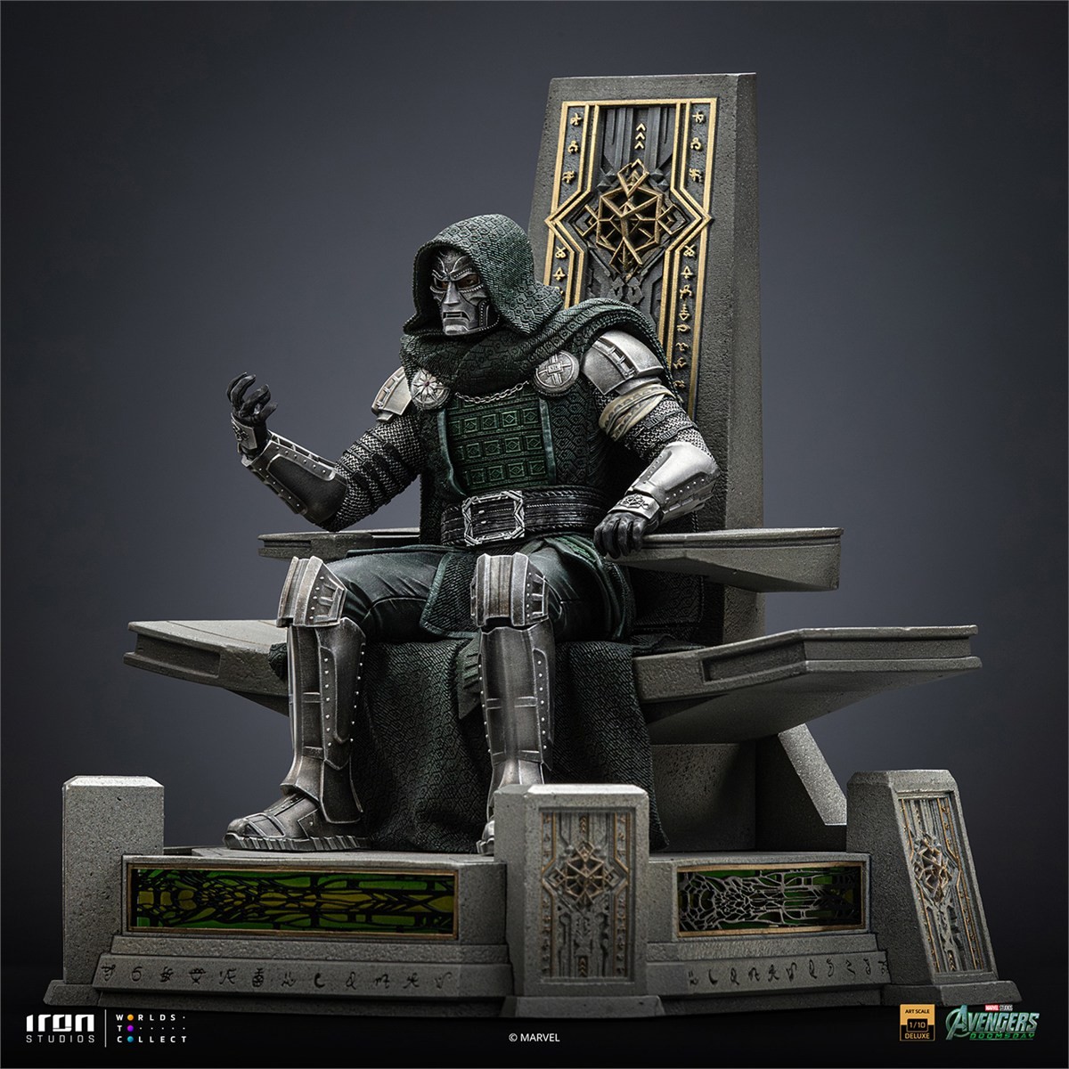 Iron Studios Marvel - Iron Studios 1/10 Scale Statue: Art Scale - Doctor Doom on Throne [Movie / Avengers: Doomsday] รูปภาพ 5