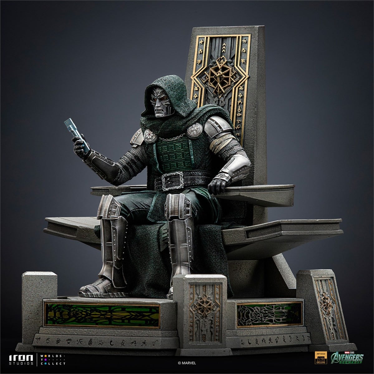 Iron Studios Marvel - Iron Studios 1/10 Scale Statue: Art Scale - Doctor Doom on Throne [Movie / Avengers: Doomsday] รูปภาพ 7
