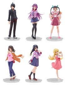 VISION CHILLfigg Bakemonogatari (Set of 6) (Figure)