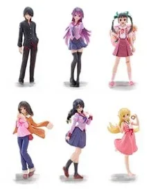VISION CHILLfigg Bakemonogatari (Set of 6) (Figure) image 1