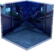 PLm Dioramansion 200: Residential Street (Night) (Anime Toy)