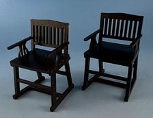 Cobaanii Mokei Work Shop 1/12 Chair type4 (Fashion Doll)